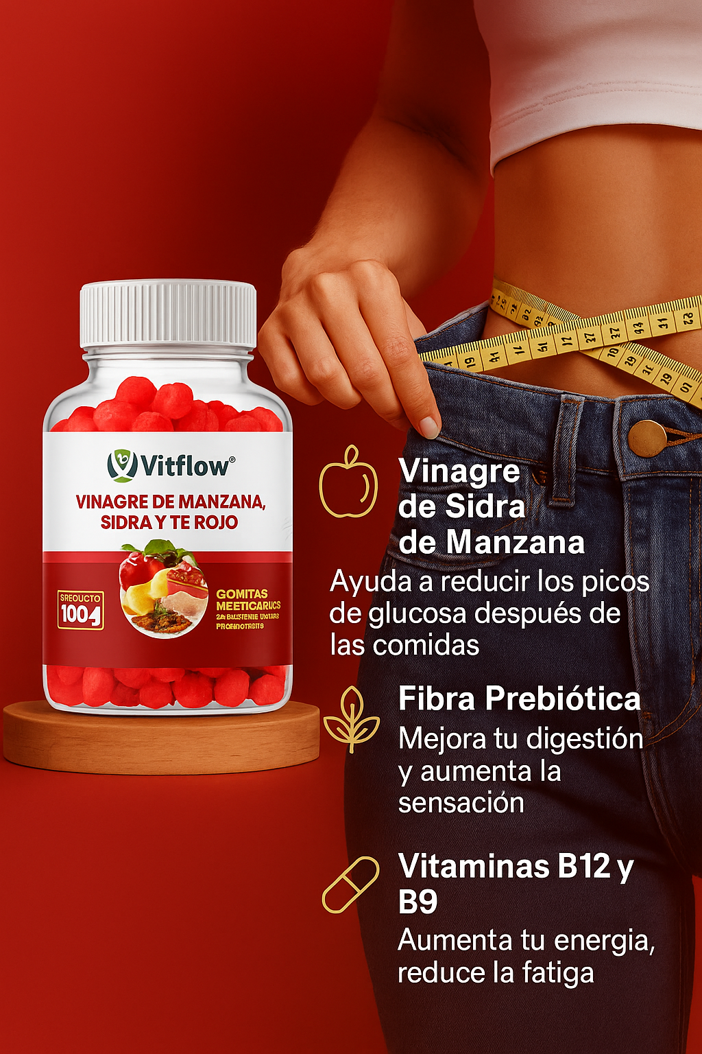 GOMITAS VINAGRE DE MANZANA