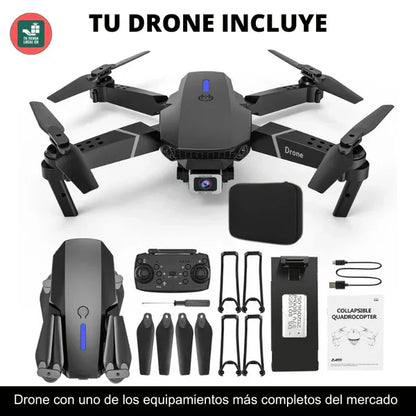 NUEVO DRONE W8 PRO MAX 2025 CON INTELIGENCIA ARTIFICIAL + ESTUCHE DE REGALO - Últimas 7 Unidades 🔥