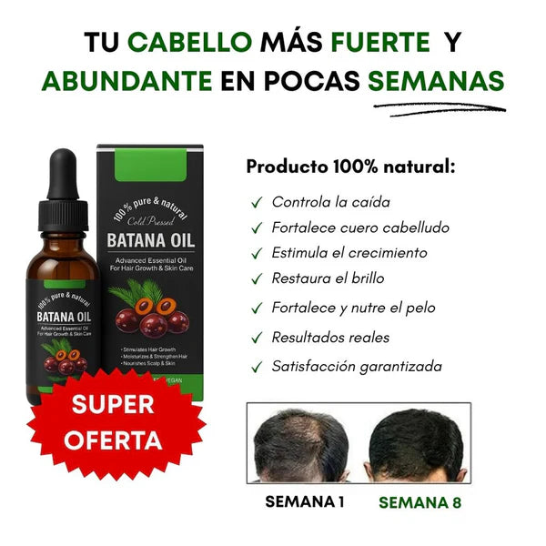 Aceite de Batana - Reparación Profunda y Brillo Intenso ✨