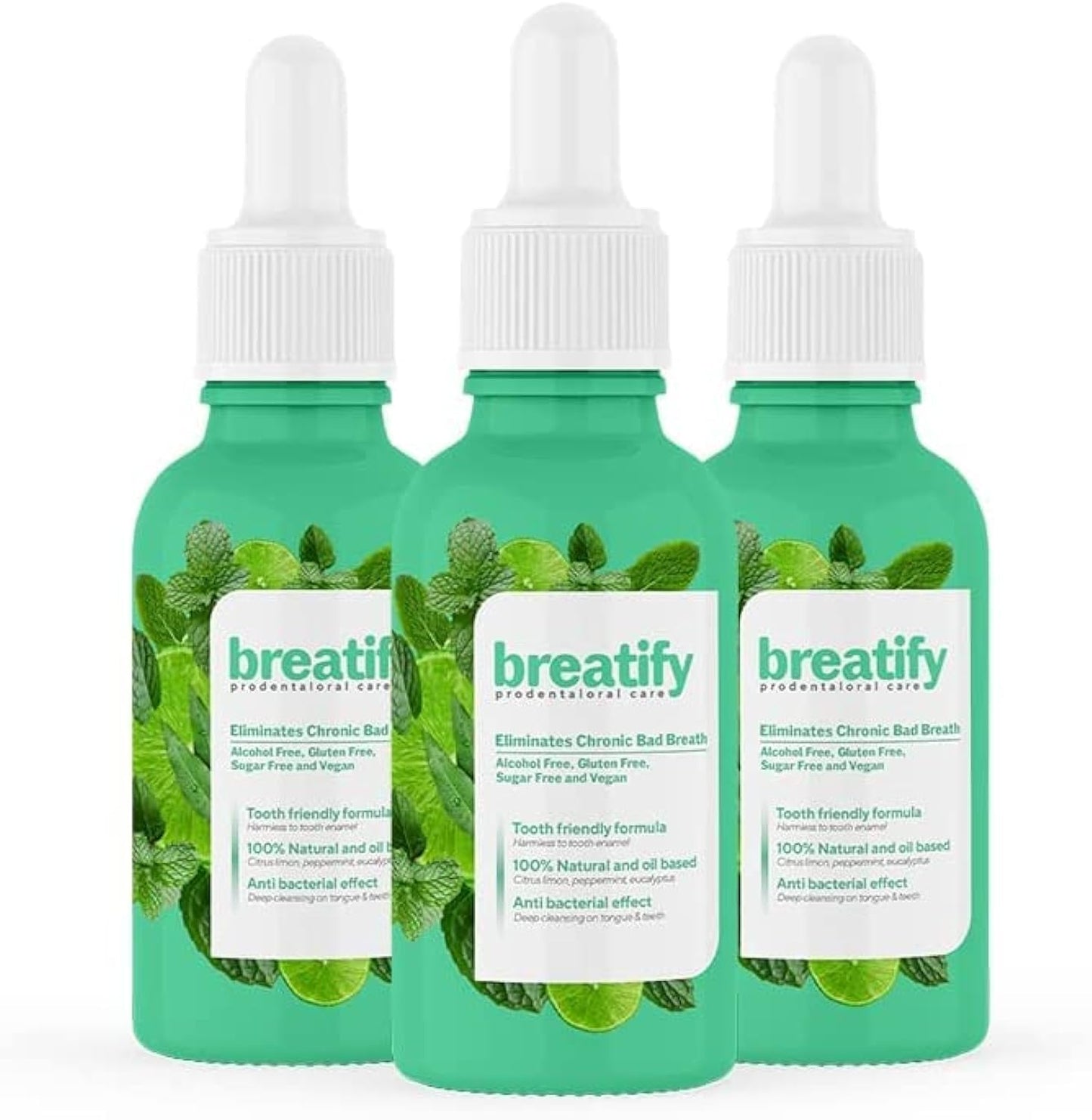 Breatify - Refrescante Bucal -   Gotas Para Mal Aliento ✨