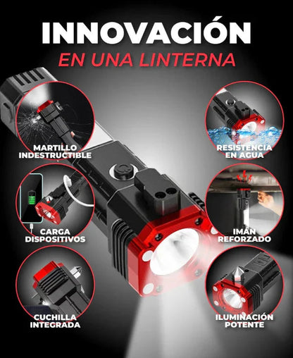 ⚡️Linterna Indestructible Súper Potente 6 en 1 PowerLUMEN™⚡️