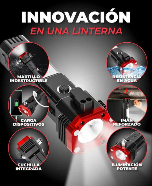 ⚡️Linterna Indestructible Súper Potente 6 en 1 PowerLUMEN™⚡️